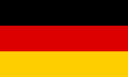 Germany flag boot sticker
